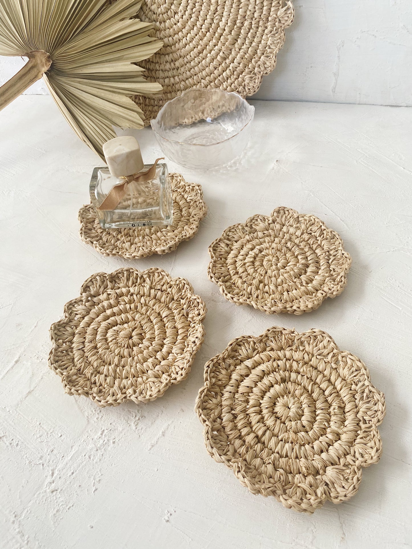 Set of Sago Natural Coaster