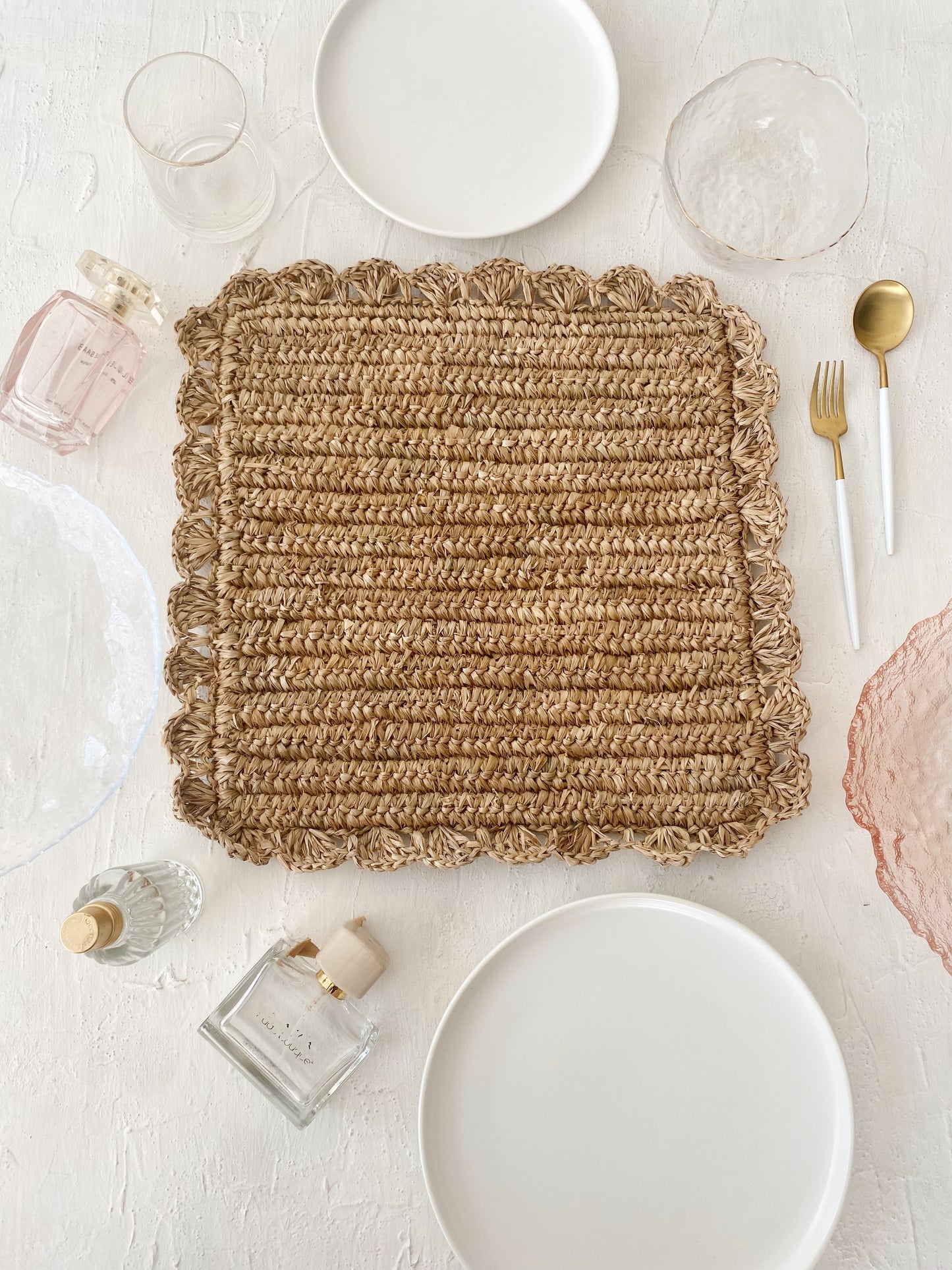 Sago Rectangle Natural Placemats