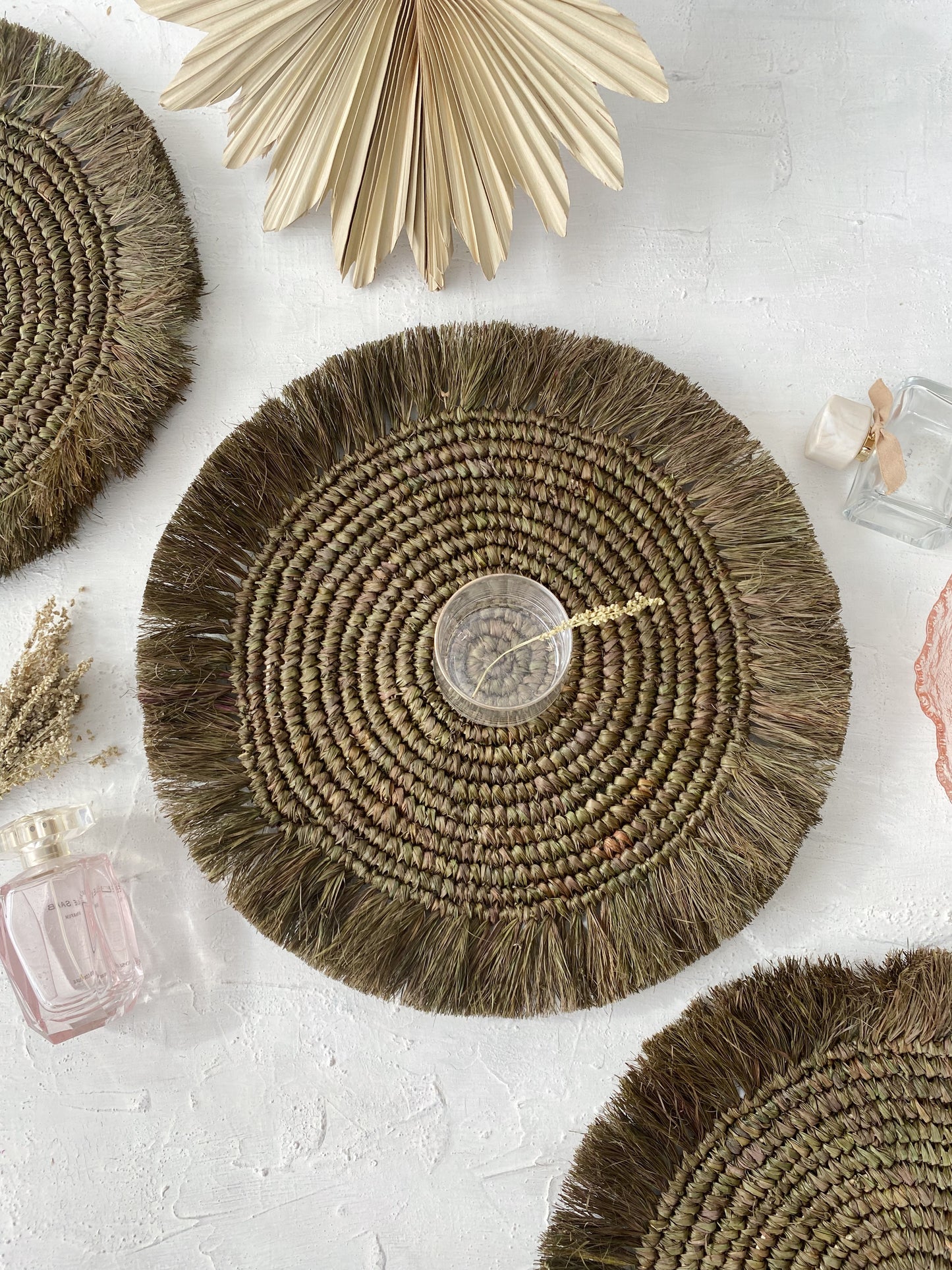Moss Raffia Placemats