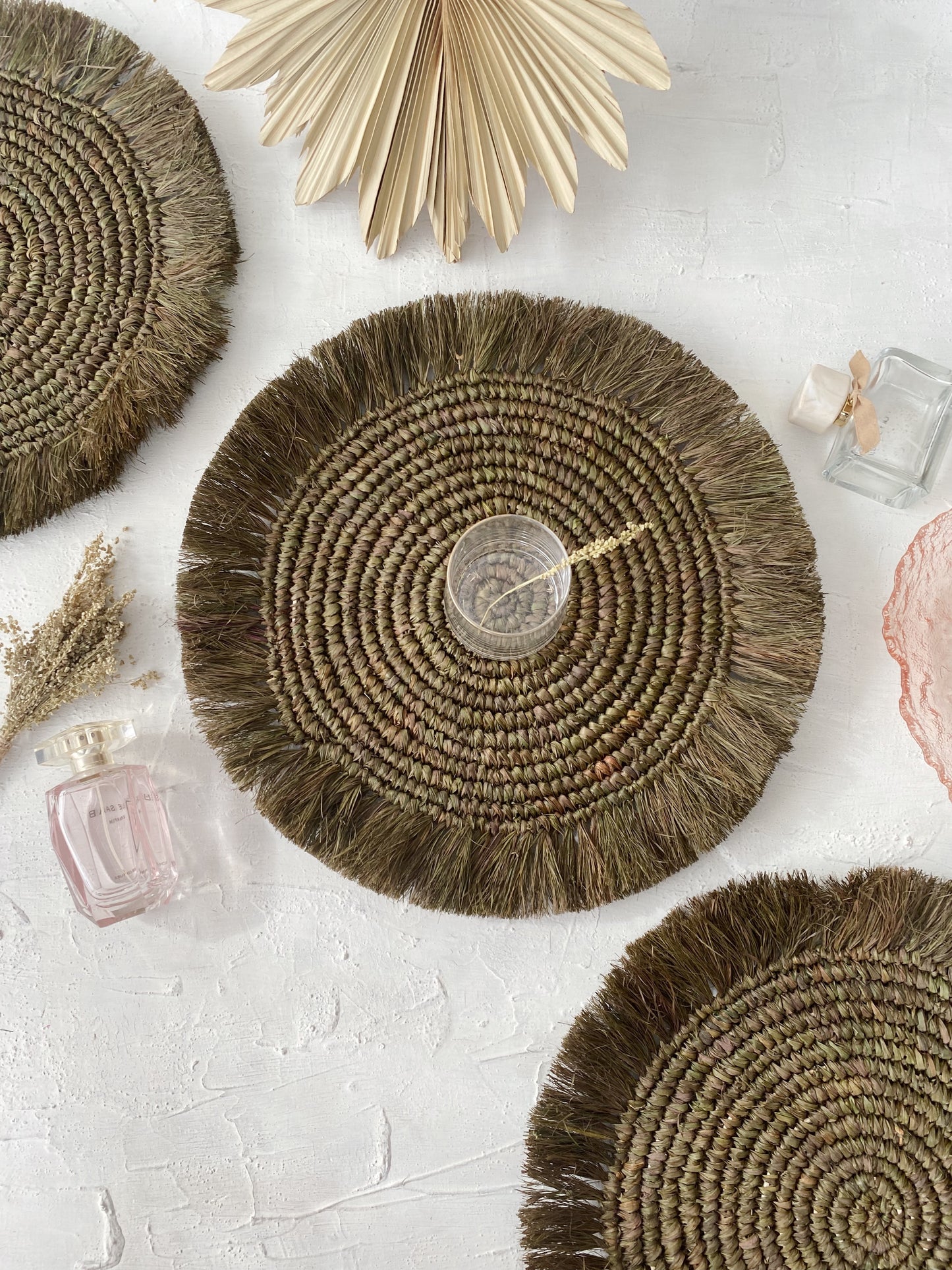 Moss Raffia Placemats