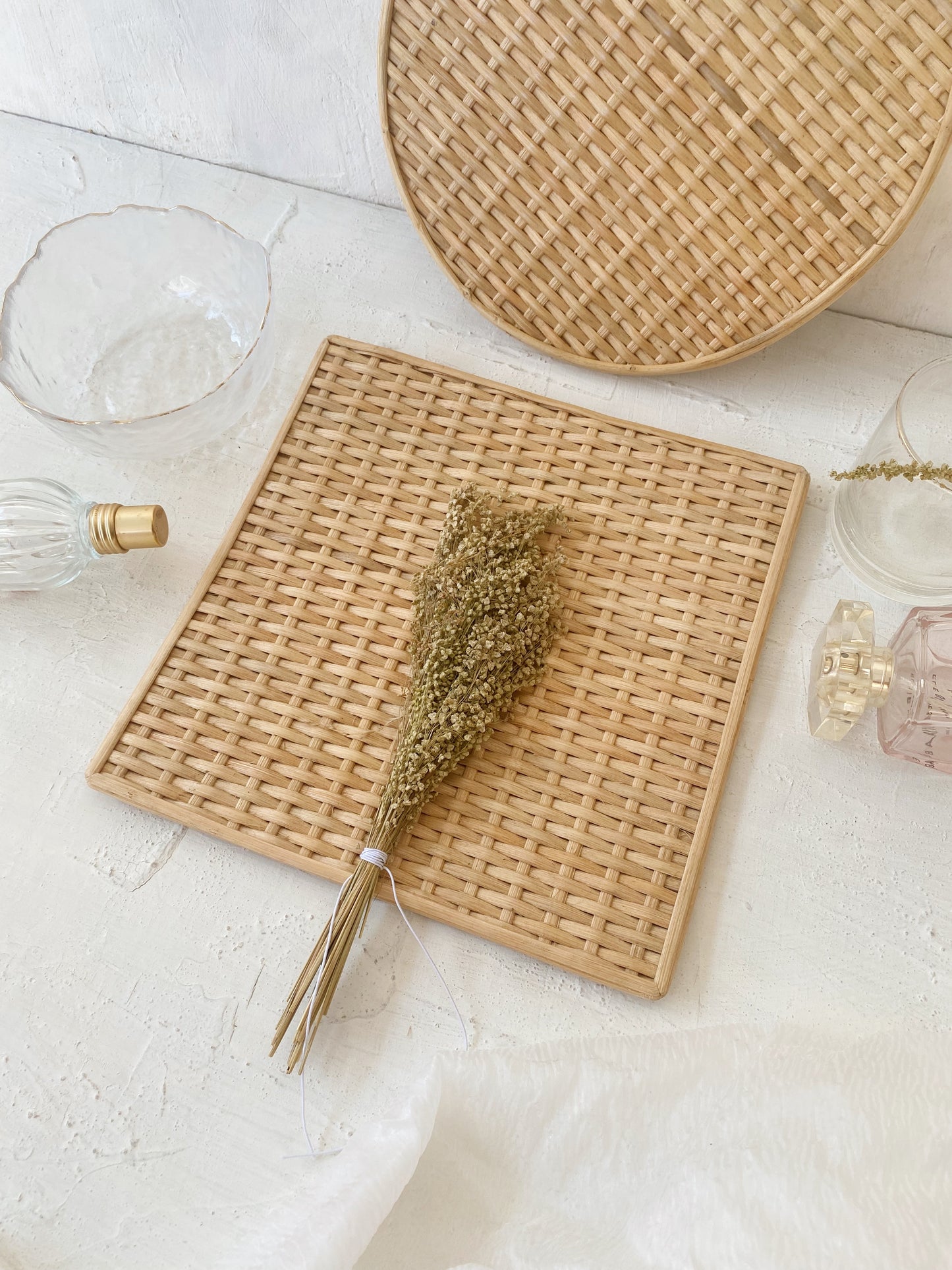Kampoeng Rectangle Rattan Placemat