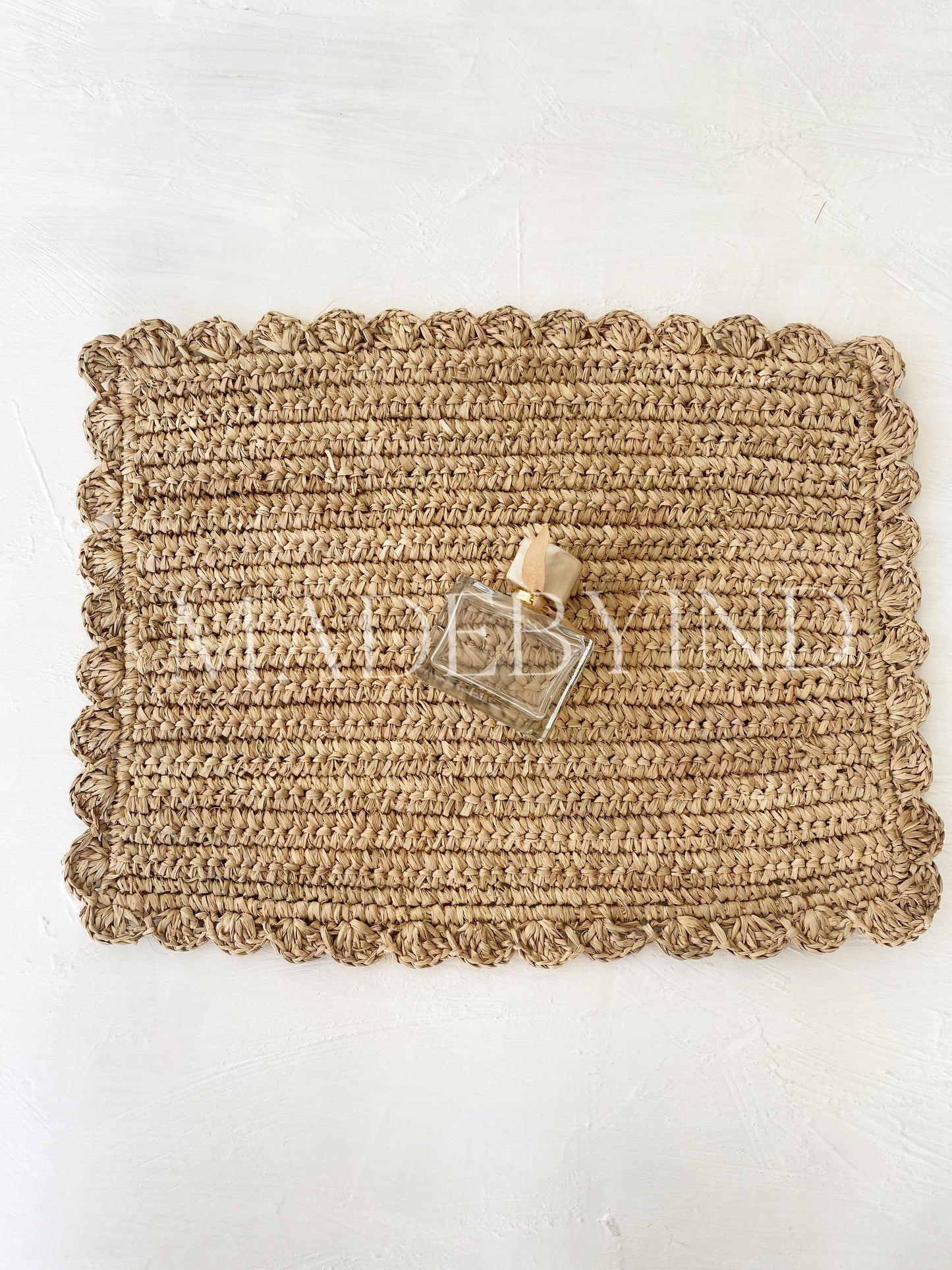 Scallops Rectangle Natural Placemats