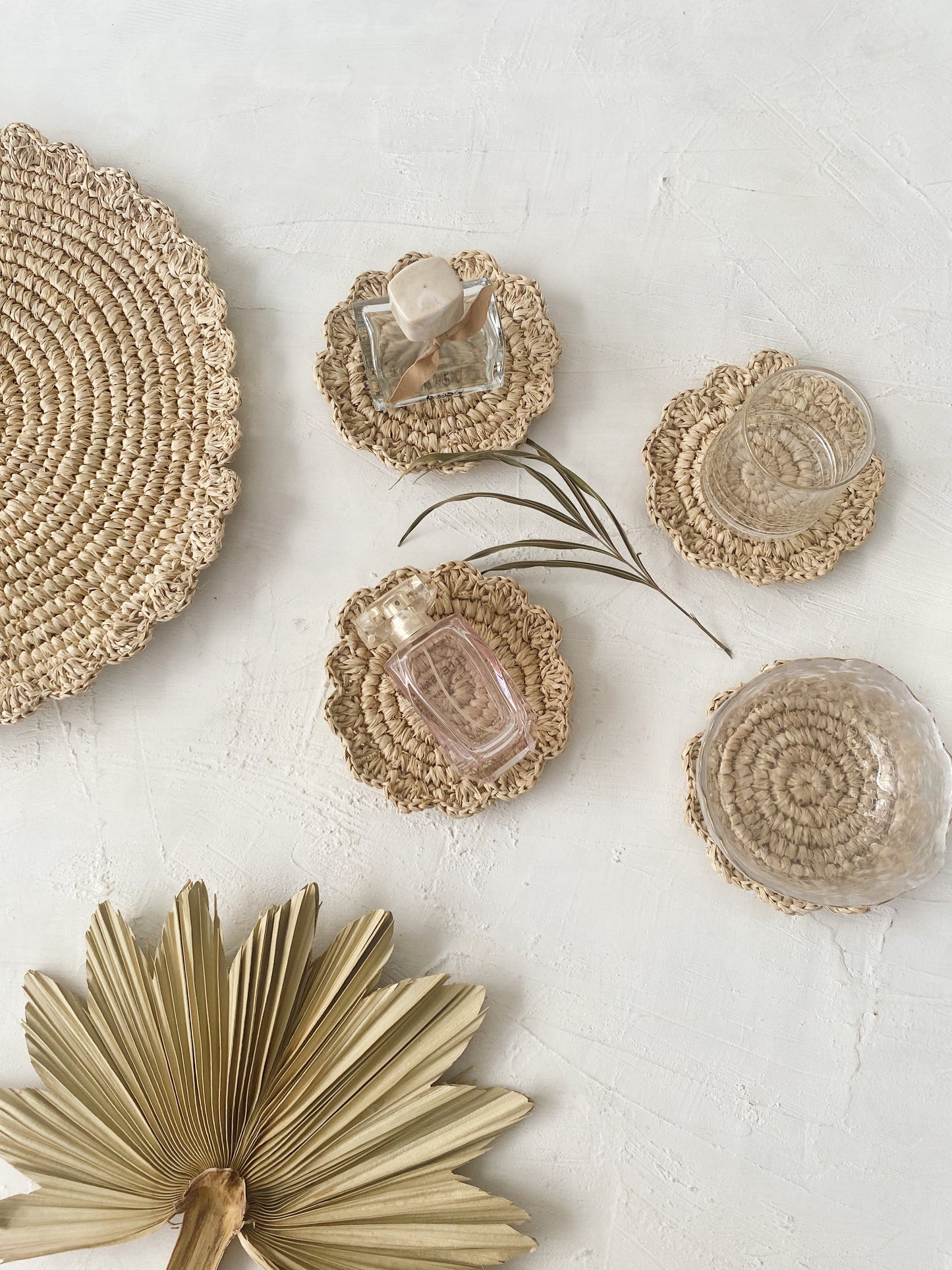 Set of Sago Natural Coaster