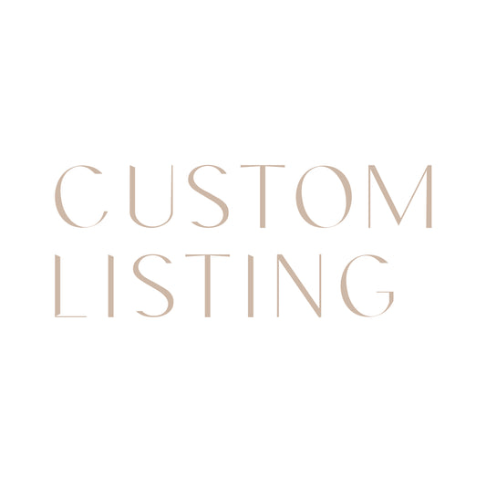 Custom Listing - Scallop Honey Rattan Pelmet