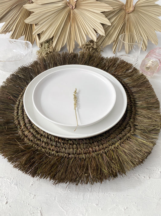 Moss Raffia Placemats