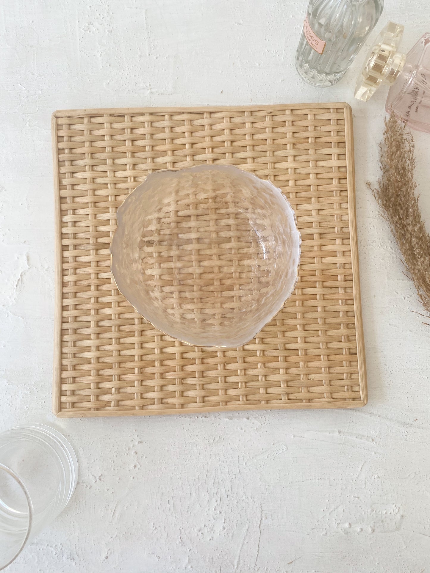Kampoeng Rectangle Rattan Placemat