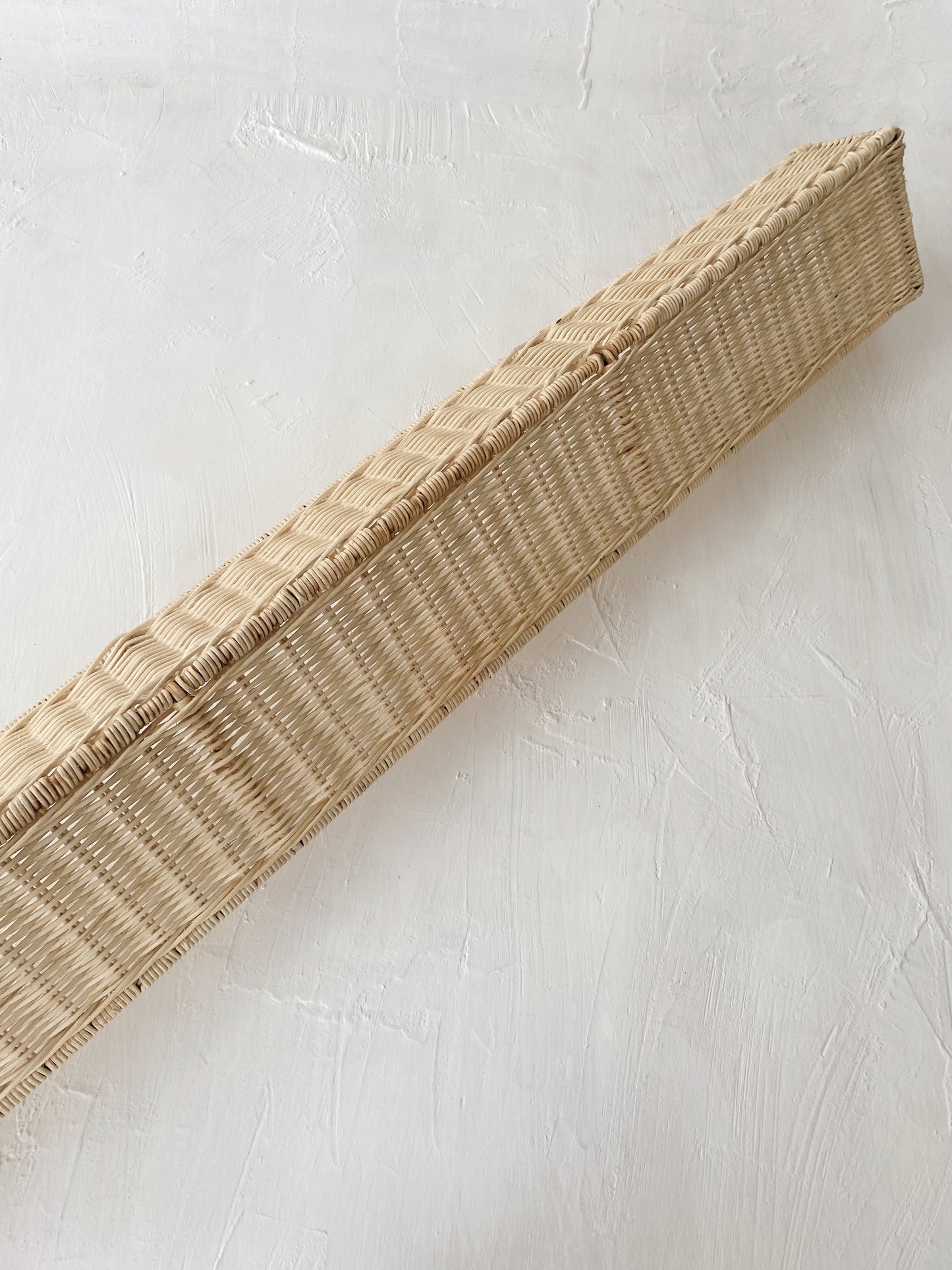 Rattan Straight Window Pelmet