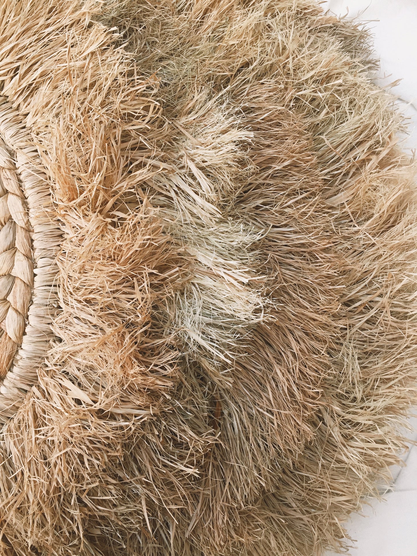 Water Hyacinth Natural Fringe