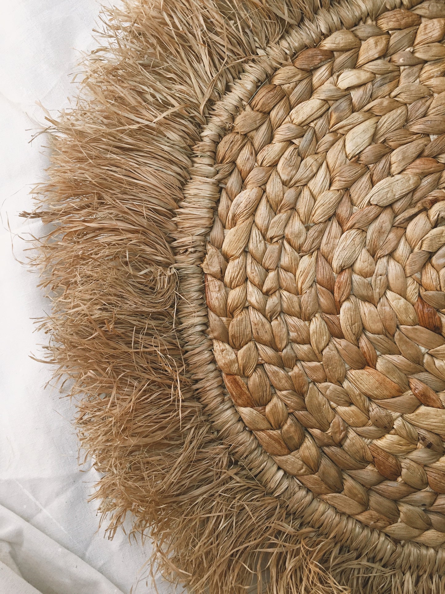 Water Hyacinth Natural Fringe