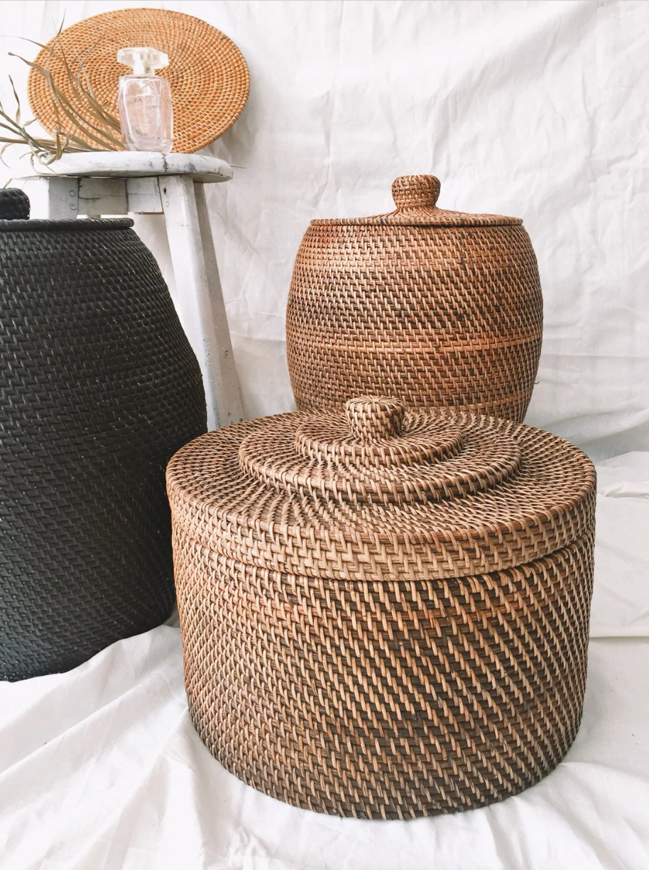 Bali Rattan Basket