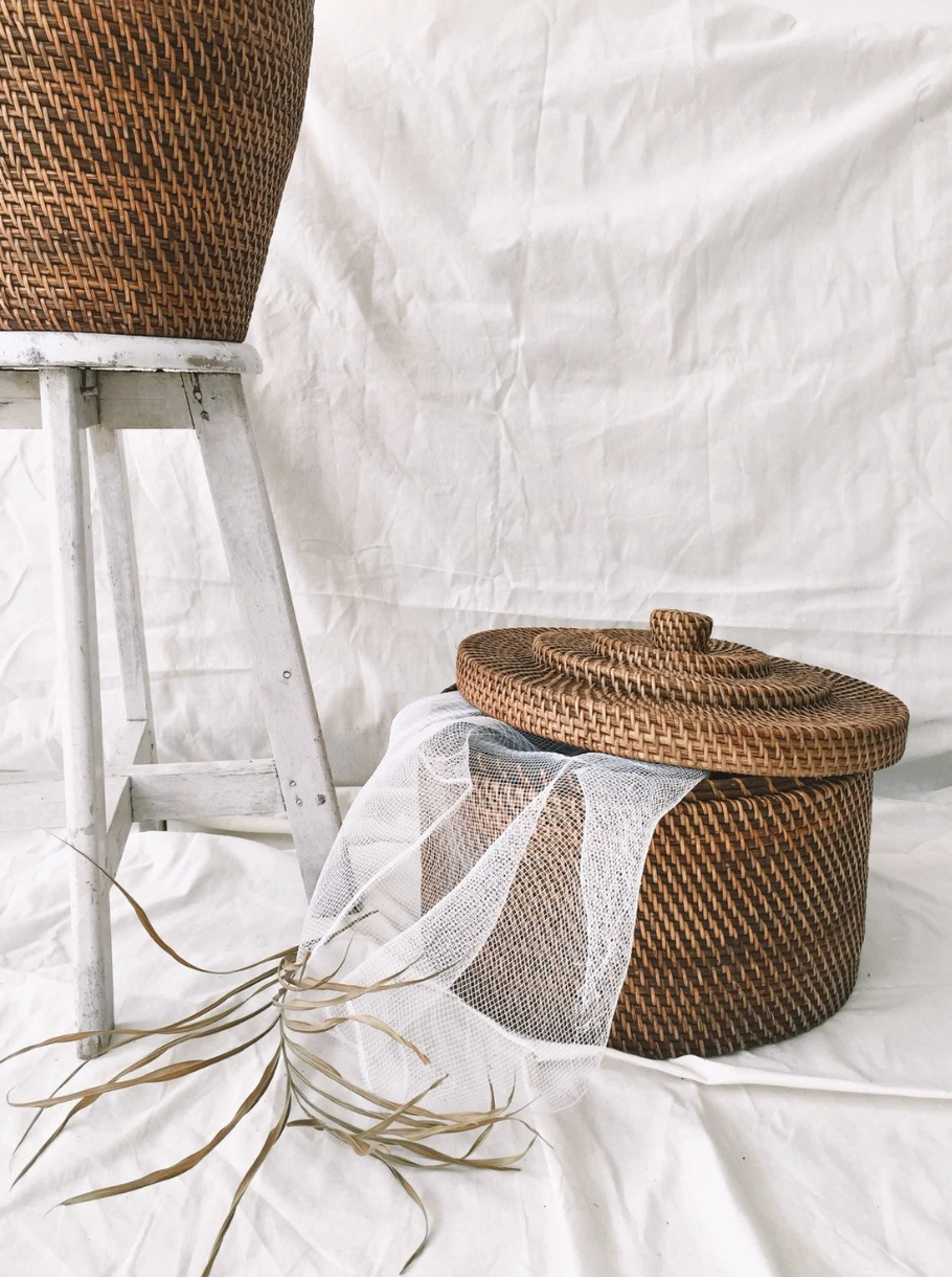 Bali Rattan Basket