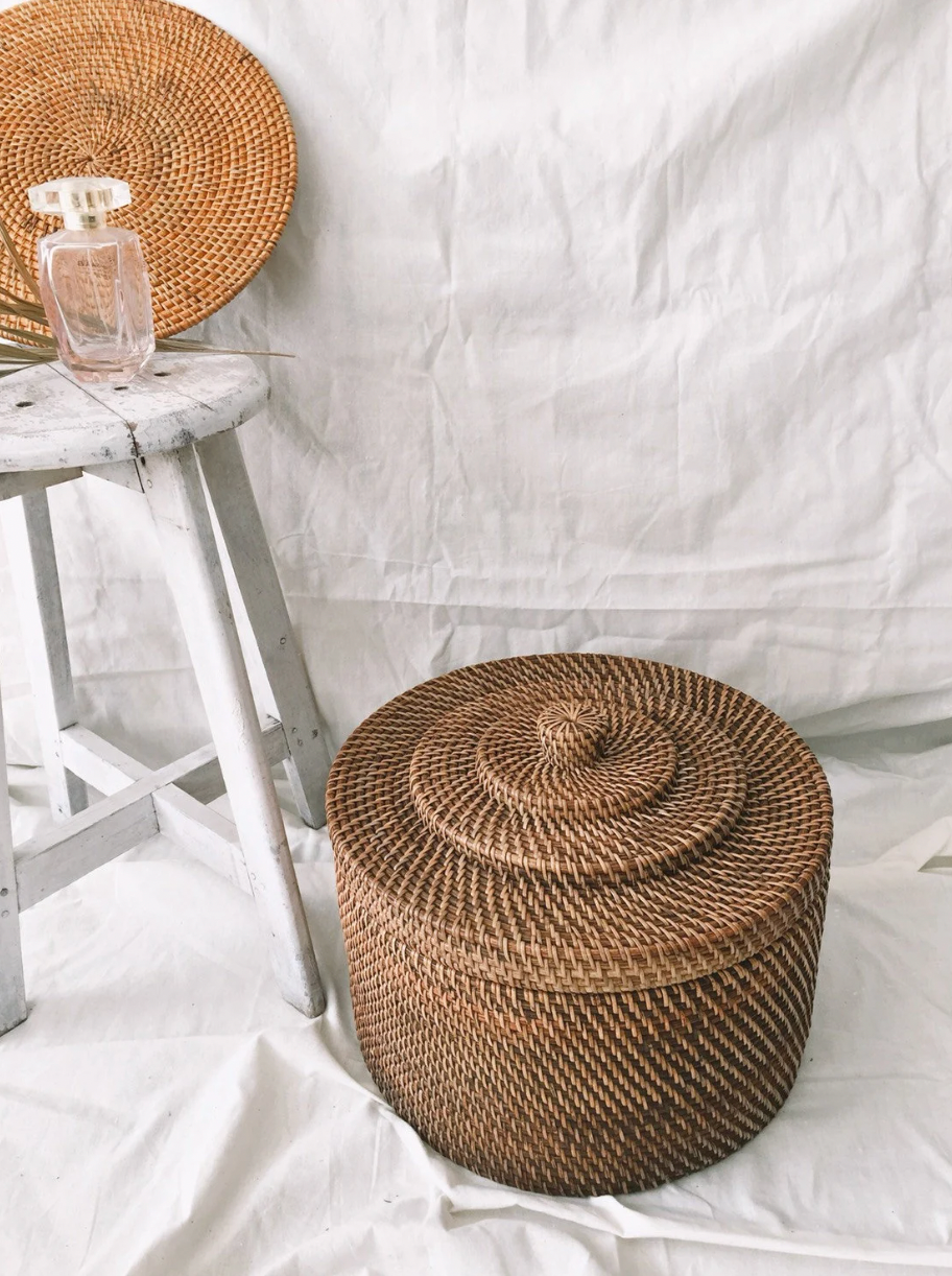 Bali Rattan Basket