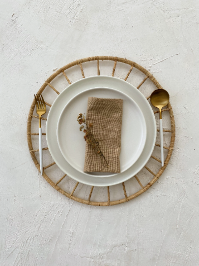 Tana Round Rattan Placemats