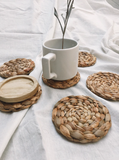 Round Hyacinth Boho Placemats