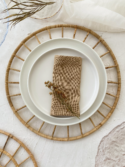 Tana Round Rattan Placemats
