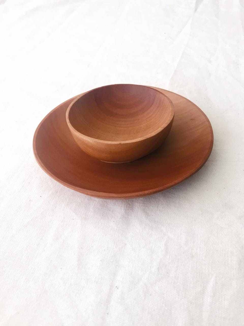 Small wooden bowl