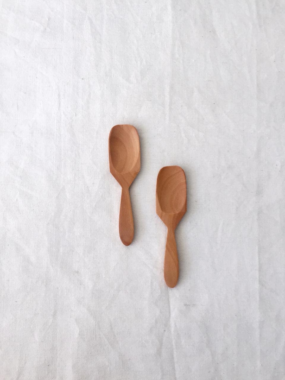 Wooden Dessert Spoon