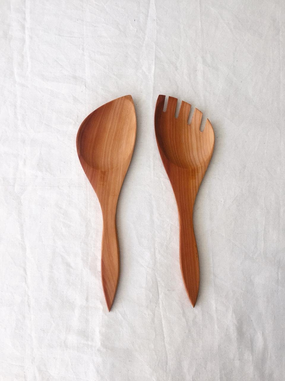 Wooden Salad Servers