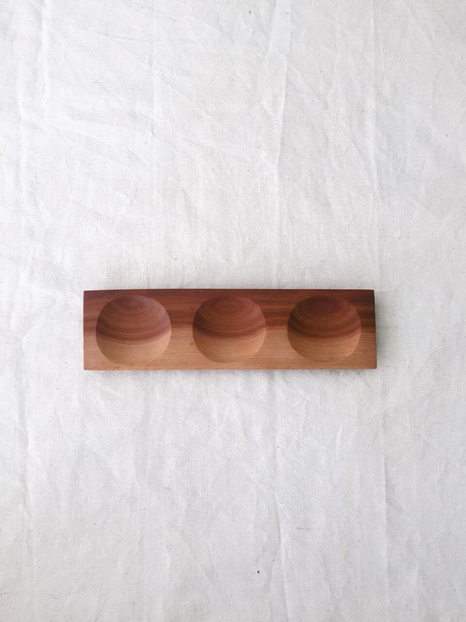 Wooden Condiment Plate