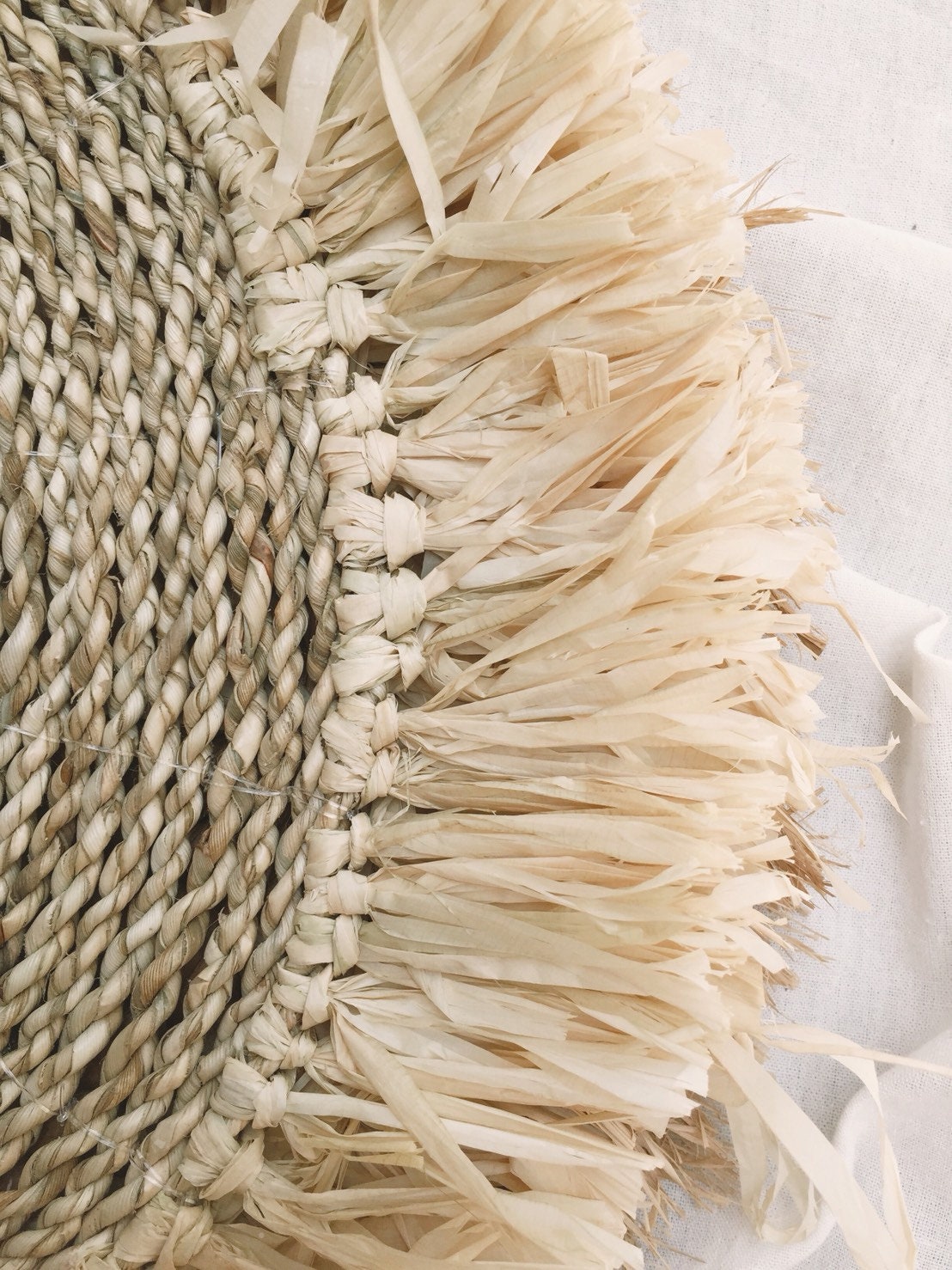 Seagrass Fringe Placemats