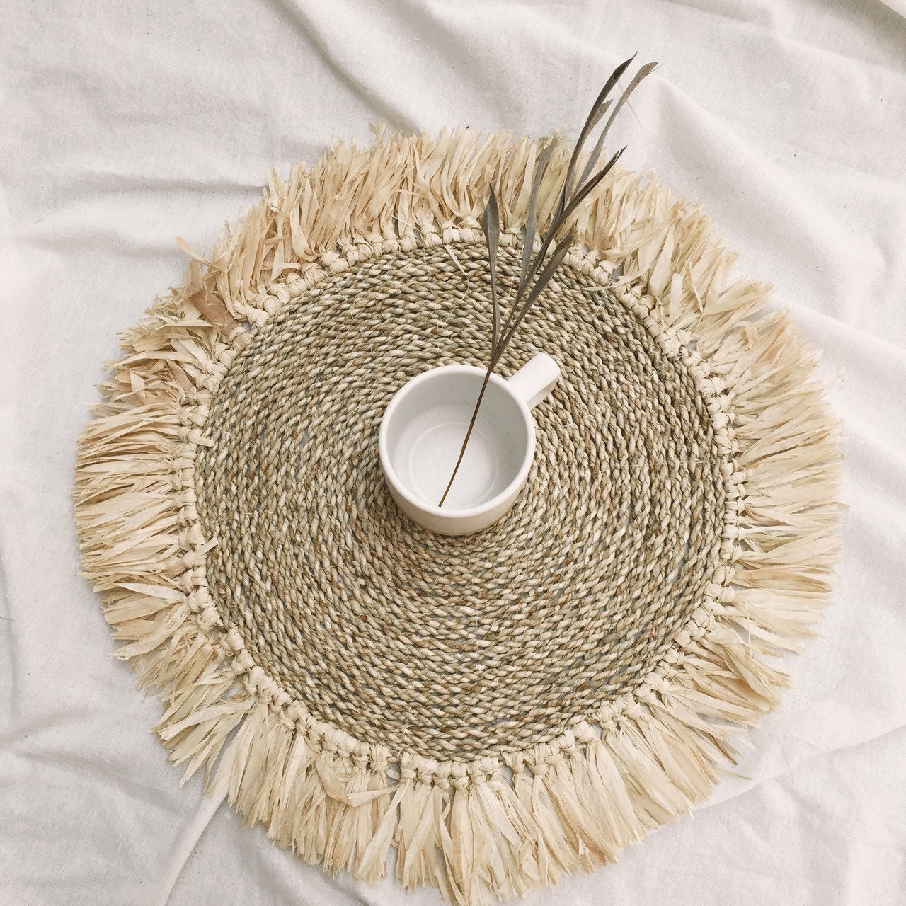 Seagrass Fringe Placemats