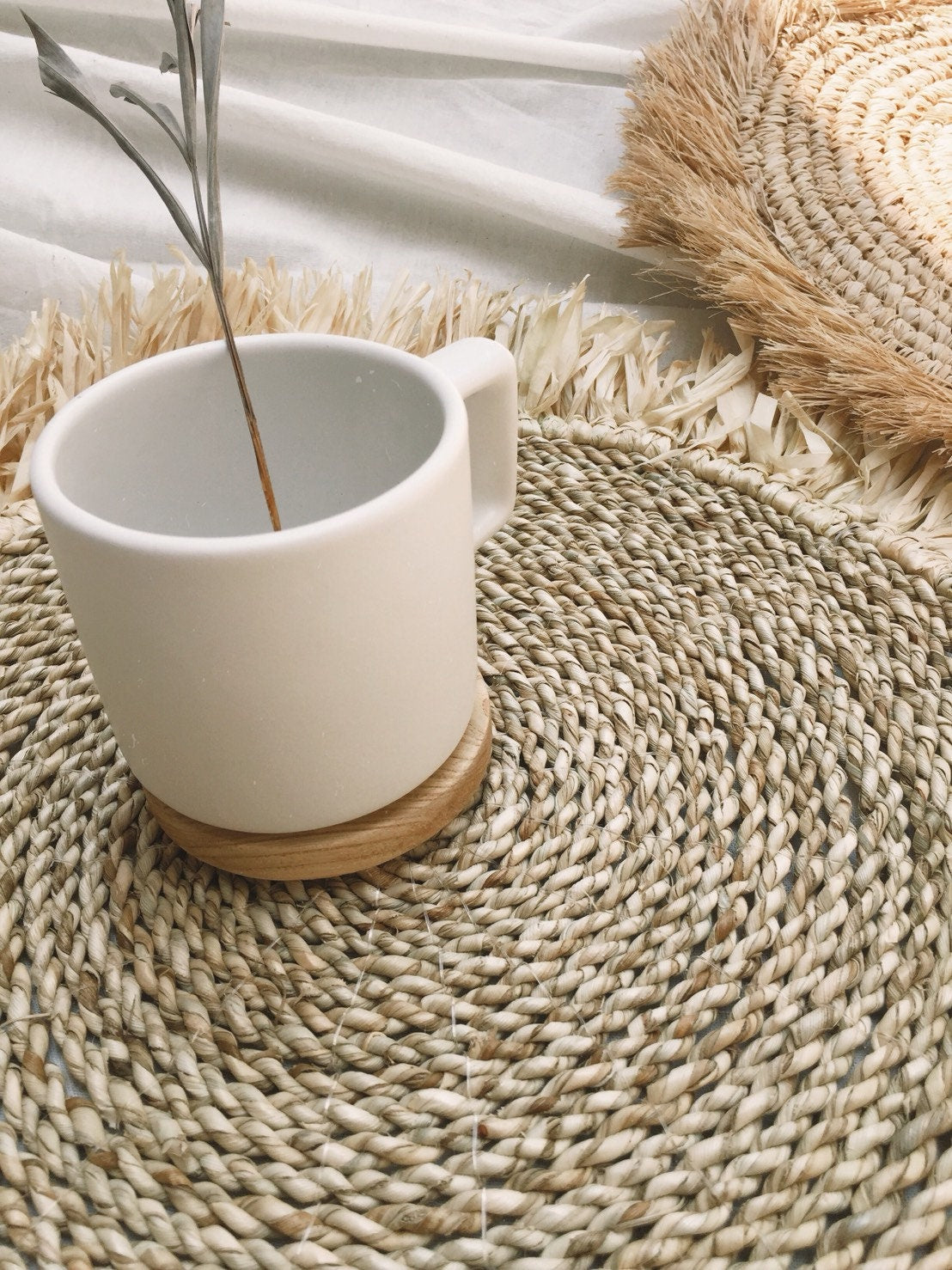 Seagrass Fringe Placemats