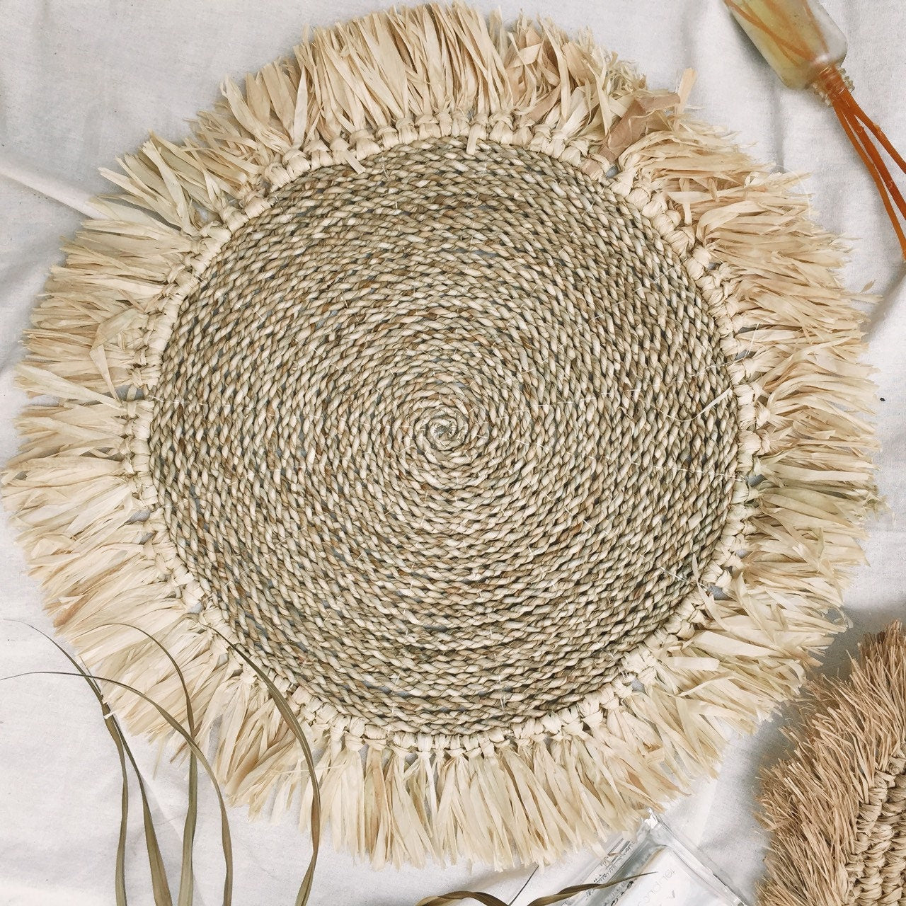 Seagrass Fringe Placemats