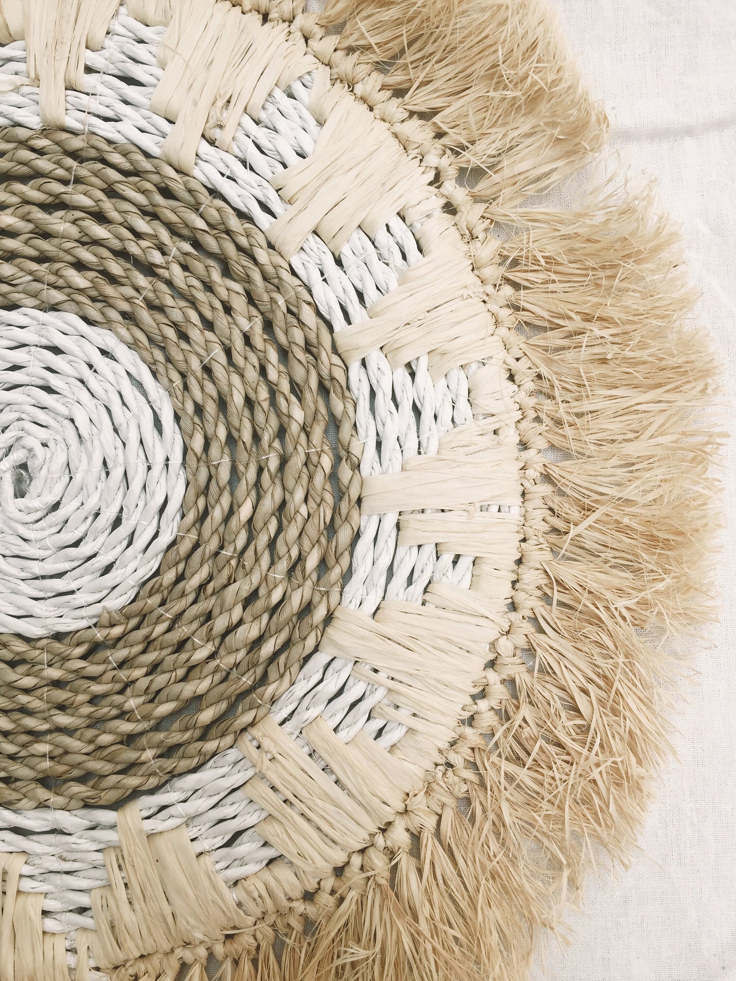 Seagrass Fringe Wall Decor