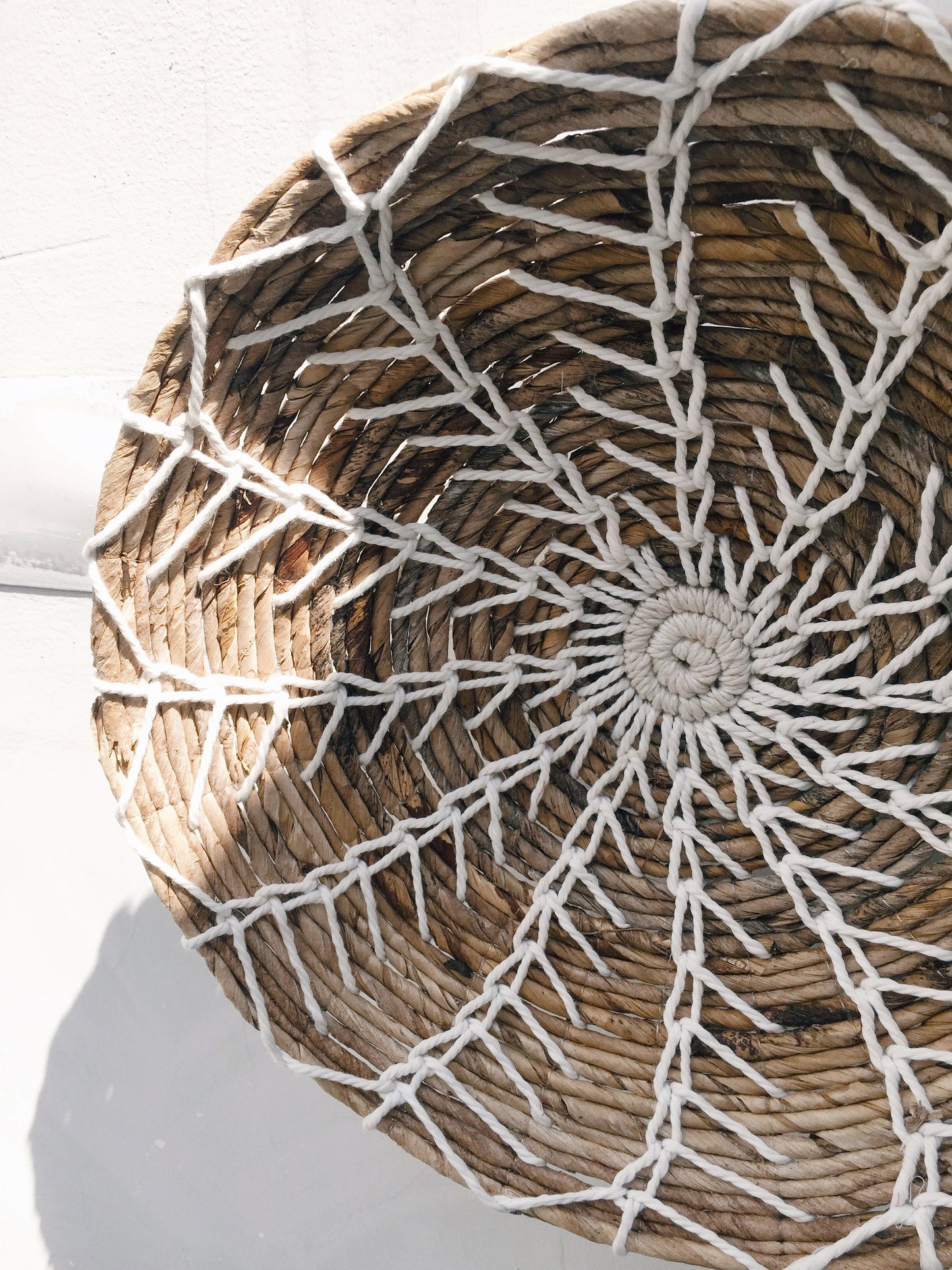 Web Weave Wall Basket