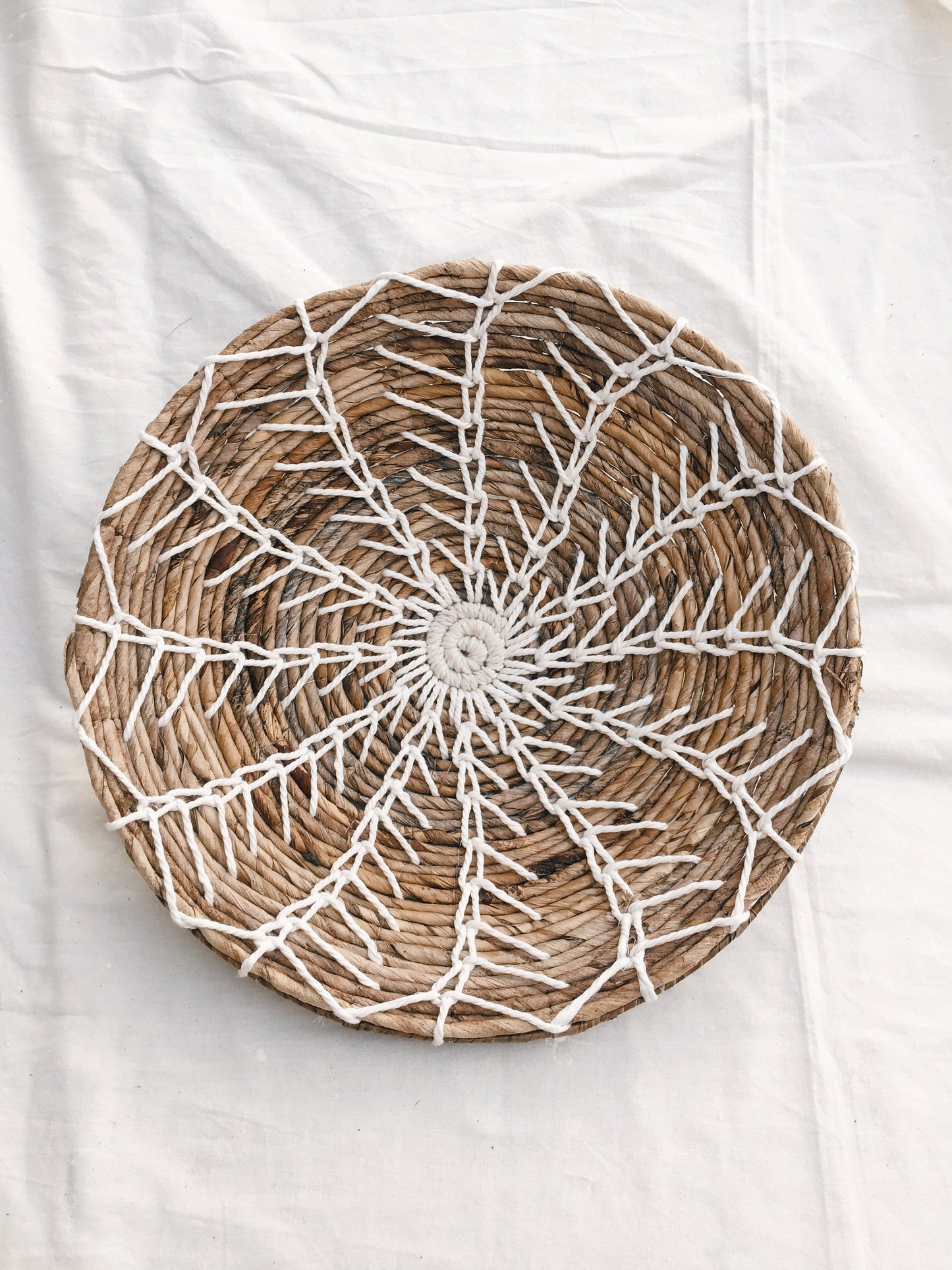 Web Weave Wall Basket