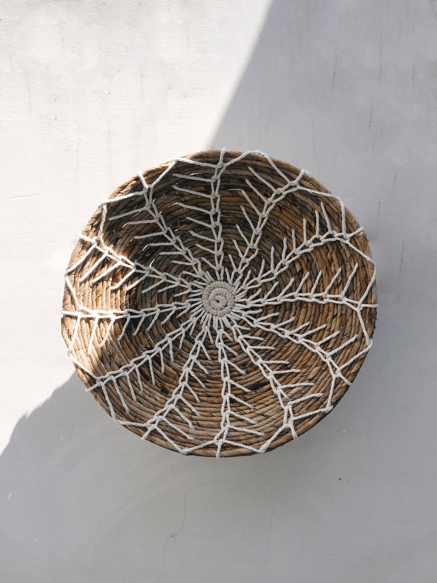Web Weave Wall Basket