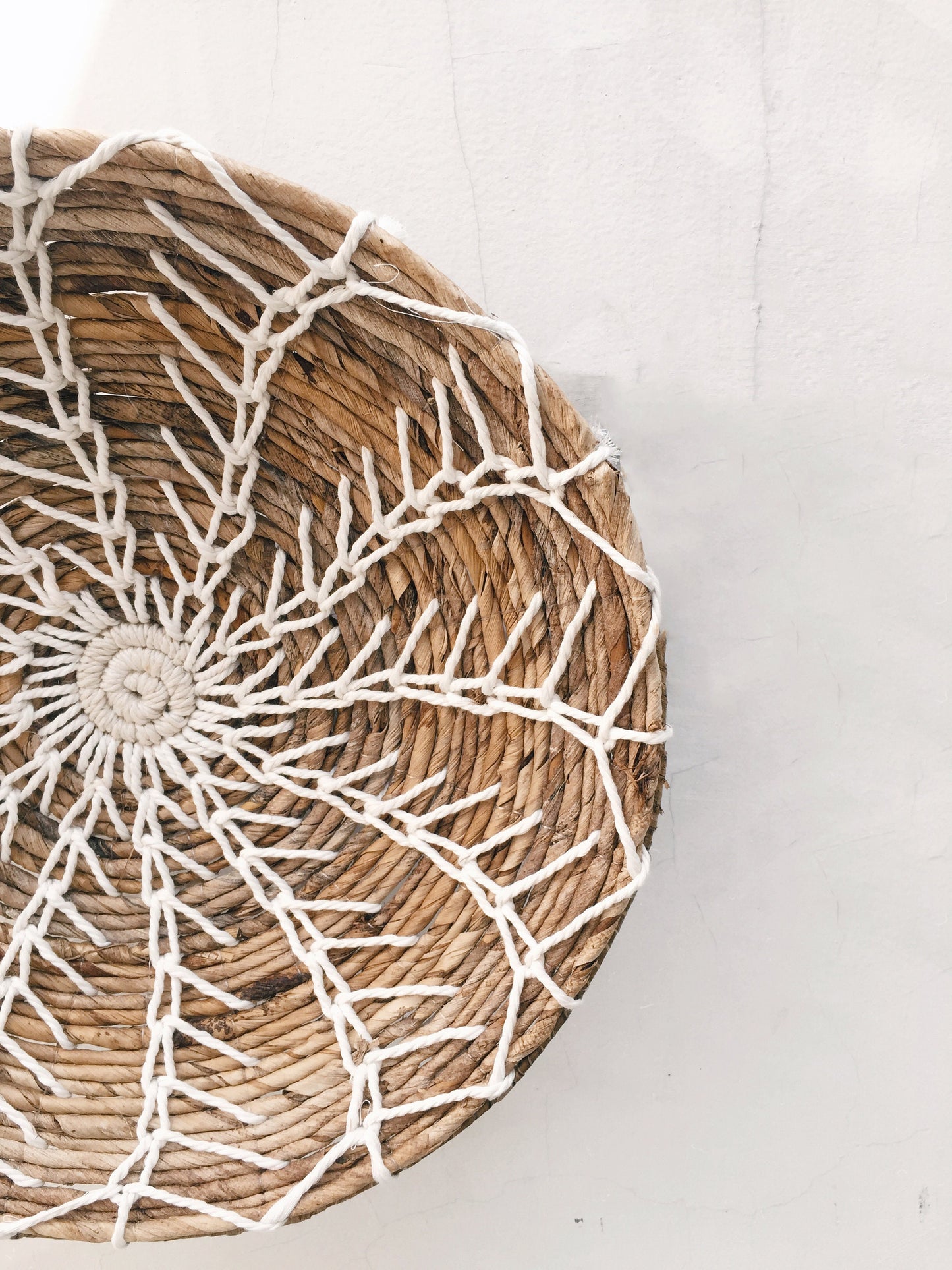 Web Weave Wall Basket