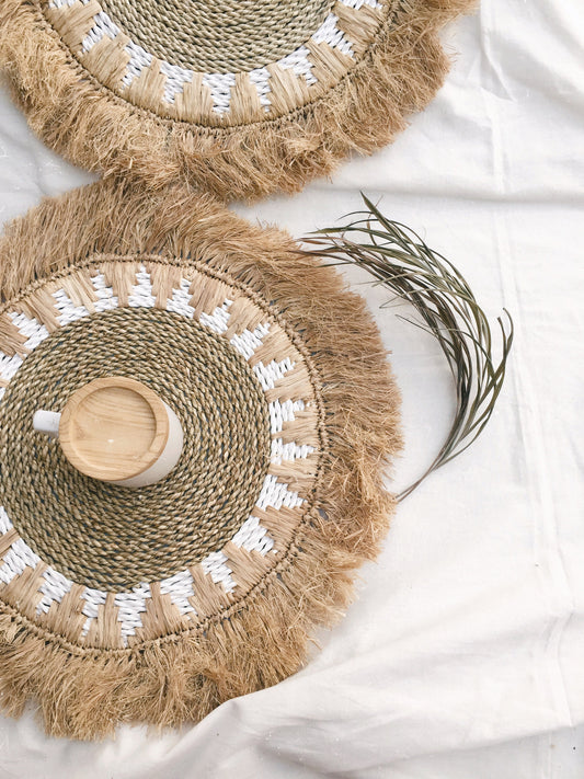 Natural Seagrass Fringe