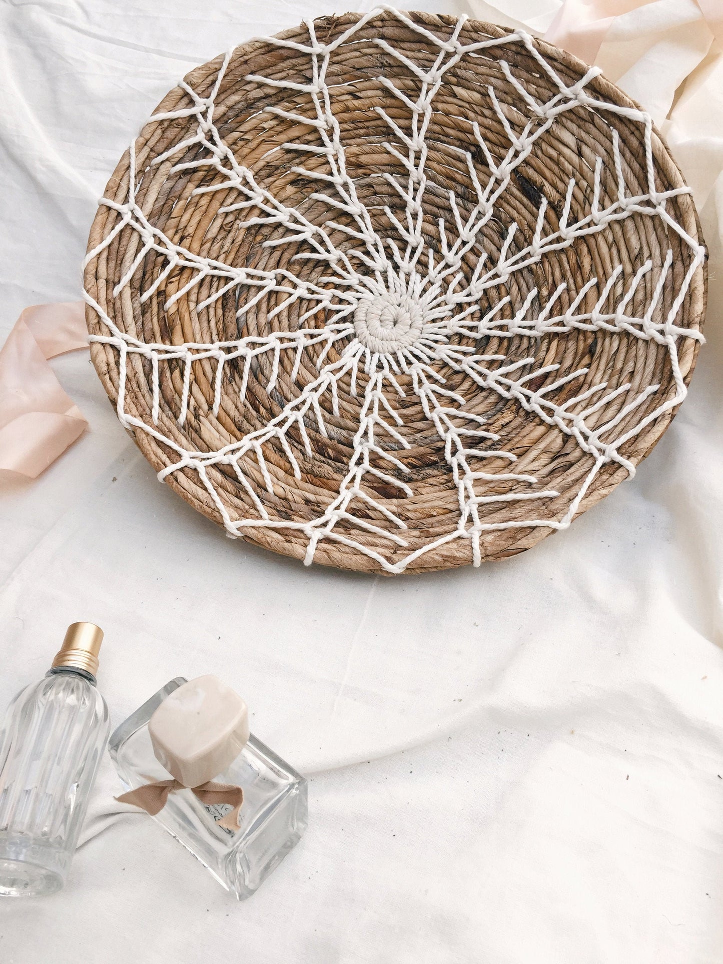 Web Weave Wall Basket