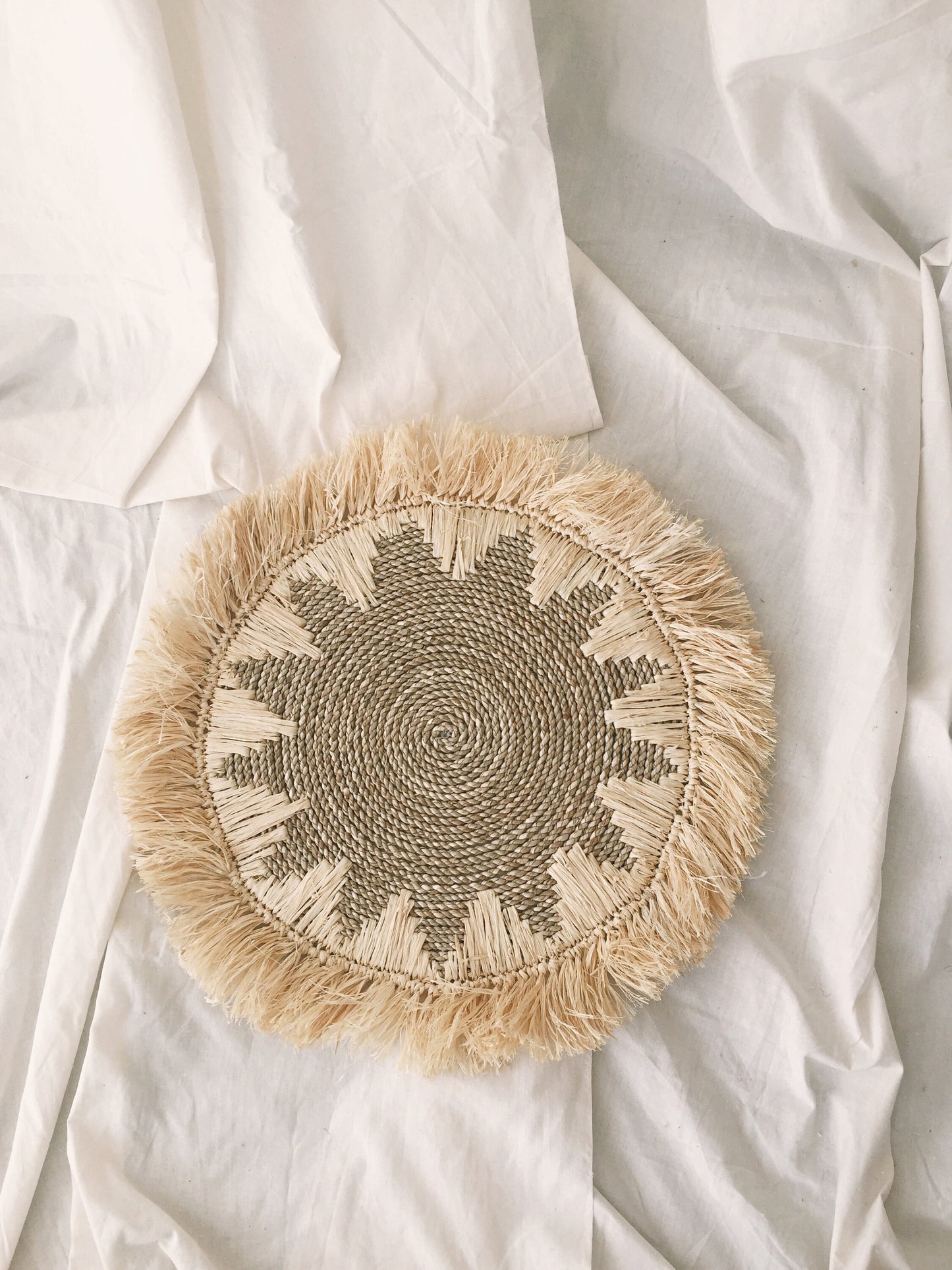 Natural Star Seagrass Wall Decor