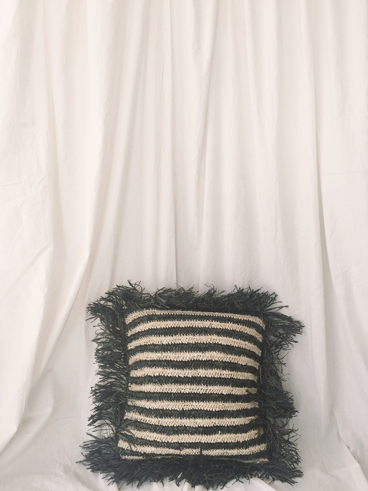 Raffia Cushion Cover