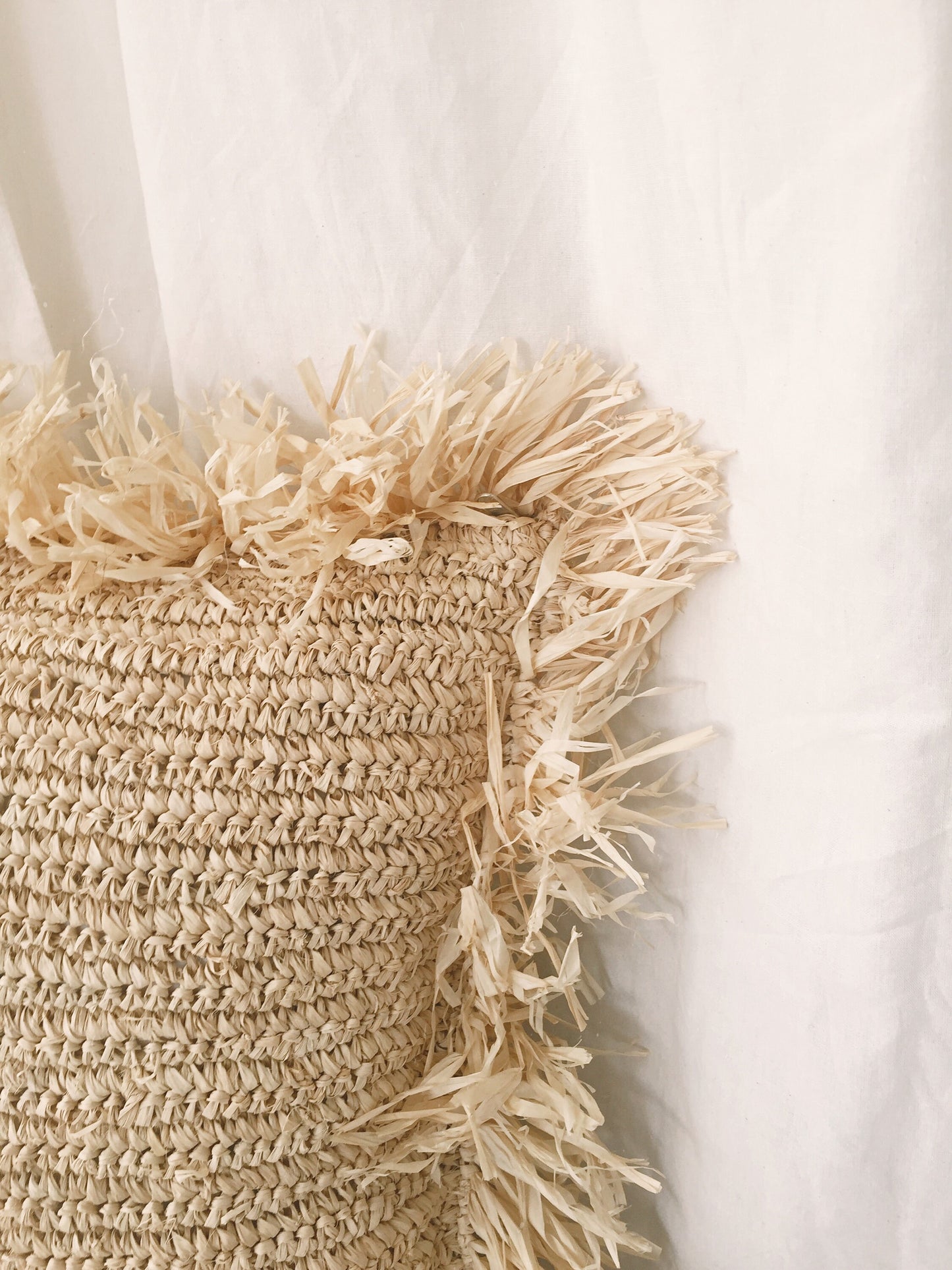 Raffia Cushion Cover