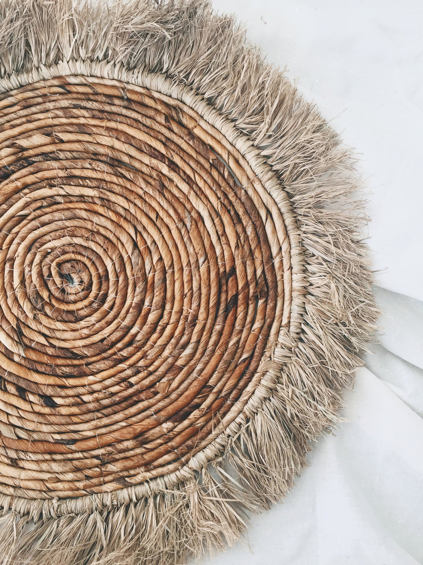 Banana Bark Bohemian Fringe Wall Decor
