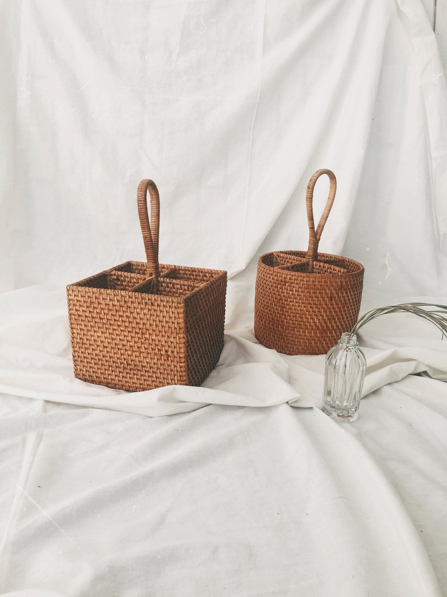 Utensils Rattan Basket