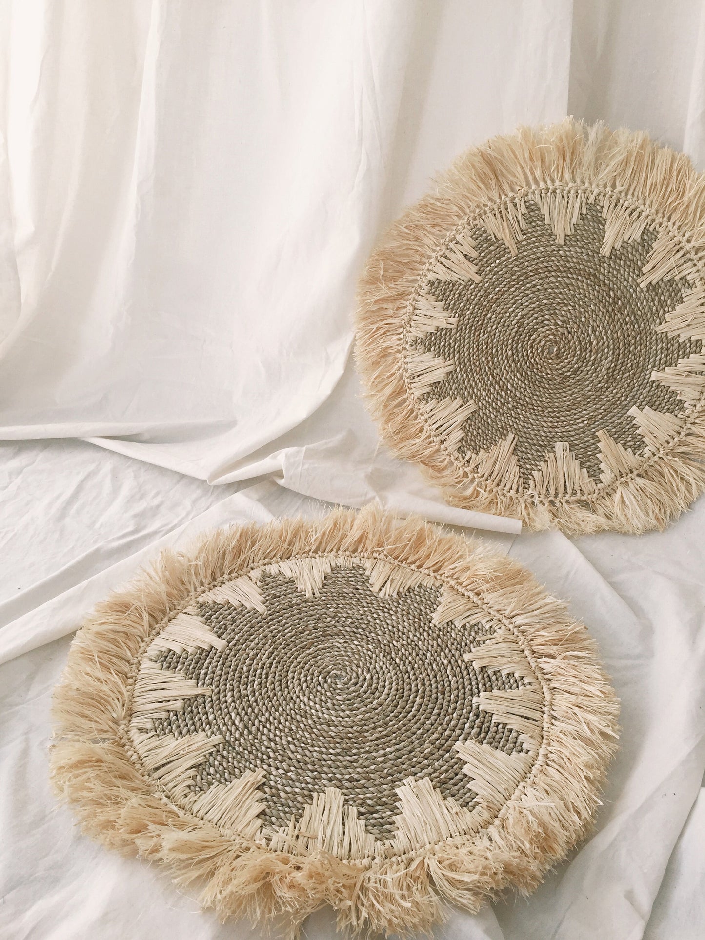 Natural Star Seagrass Wall Decor
