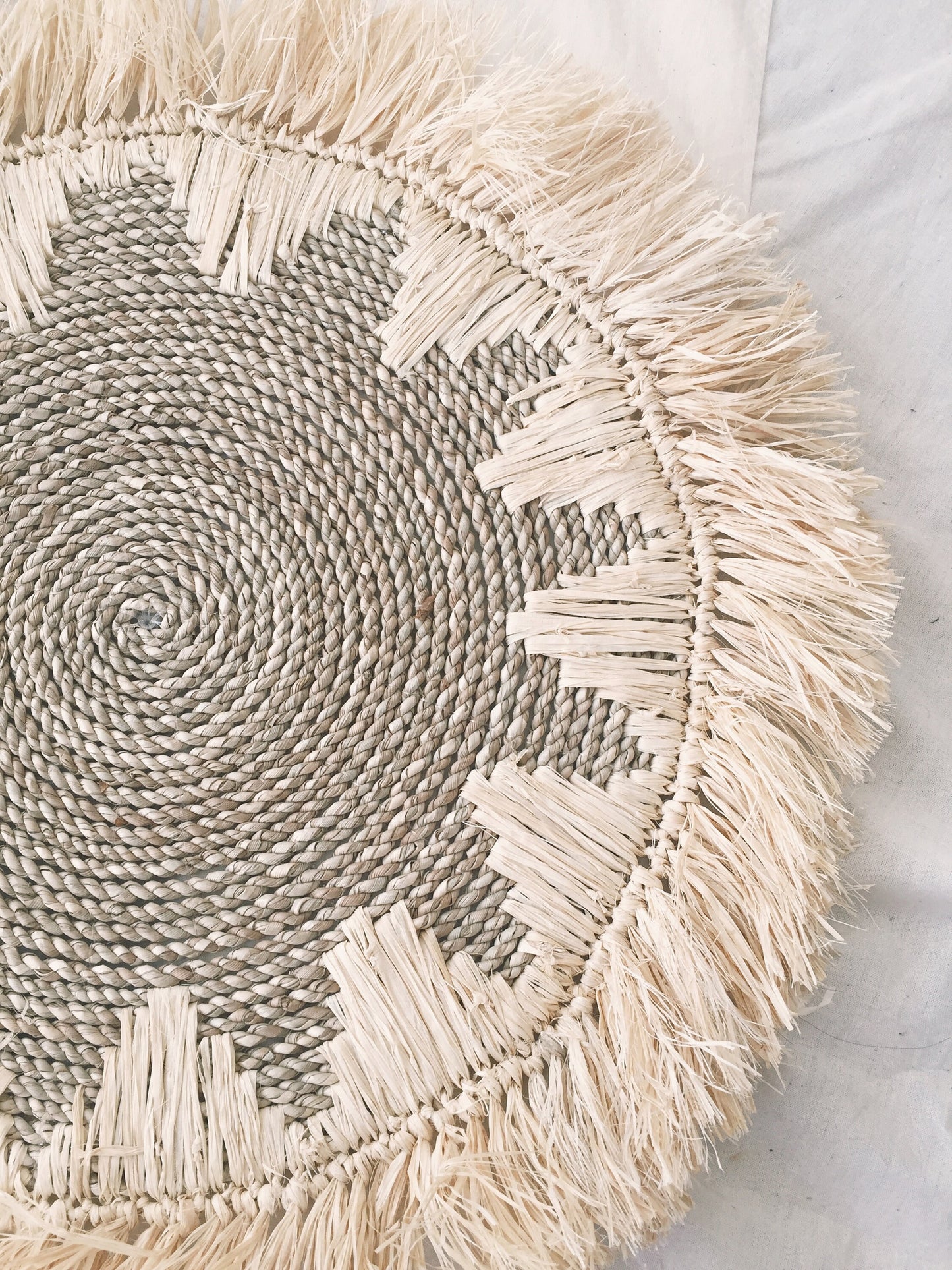 Natural Star Seagrass Wall Decor
