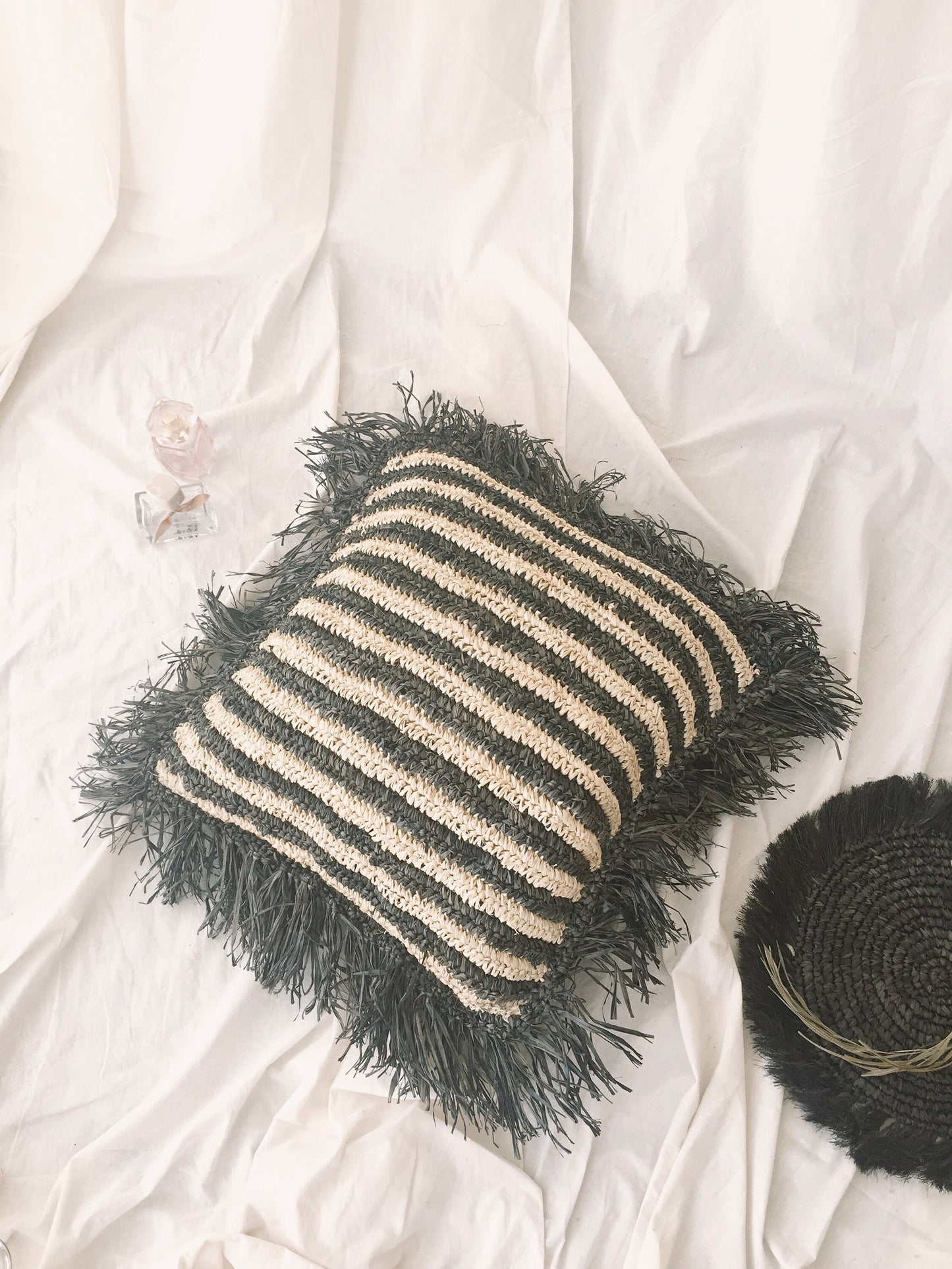 Raffia Cushion Cover