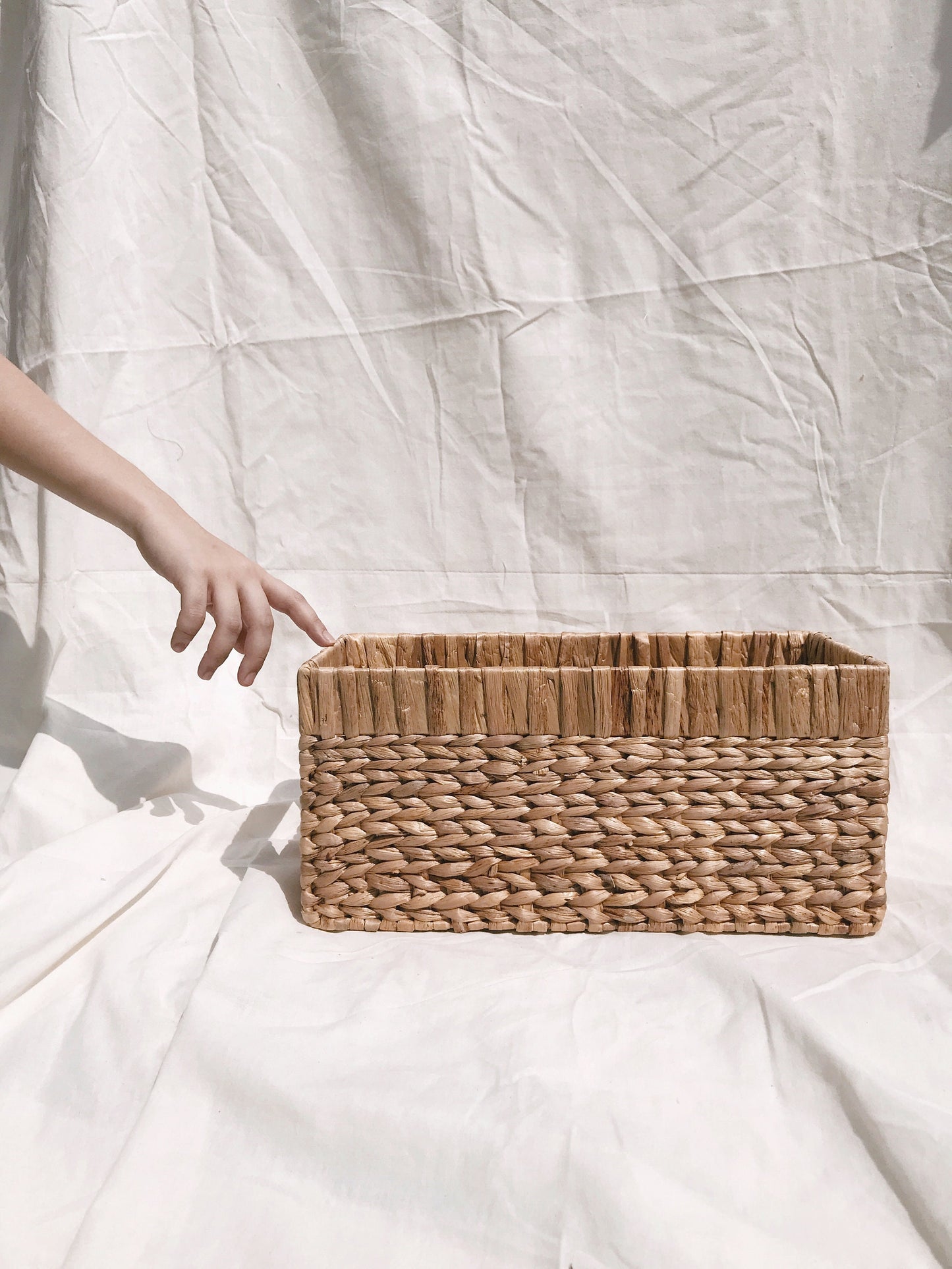 Wicker Rectangle Basket