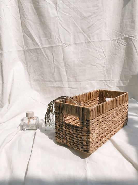 Wicker Rectangle Basket