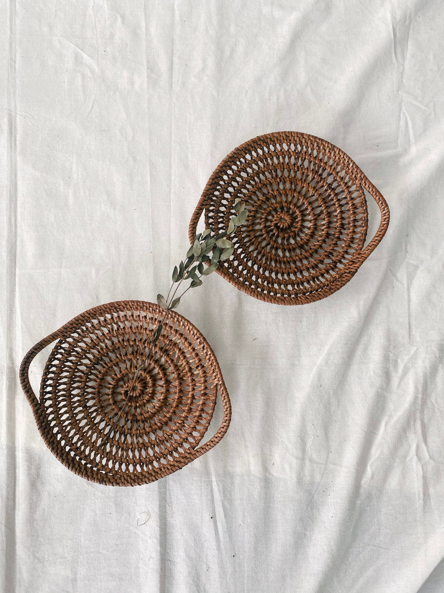 Rattan Net Tray