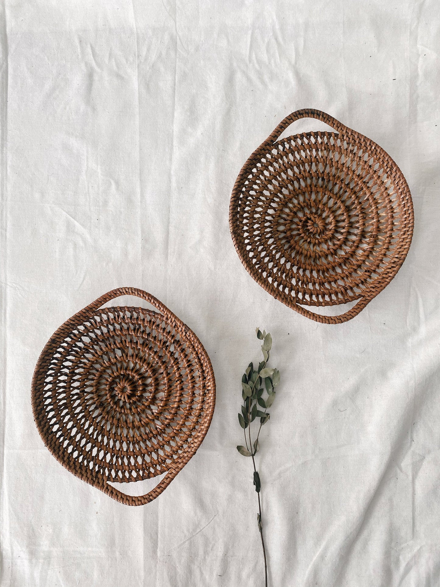 Rattan Net Tray