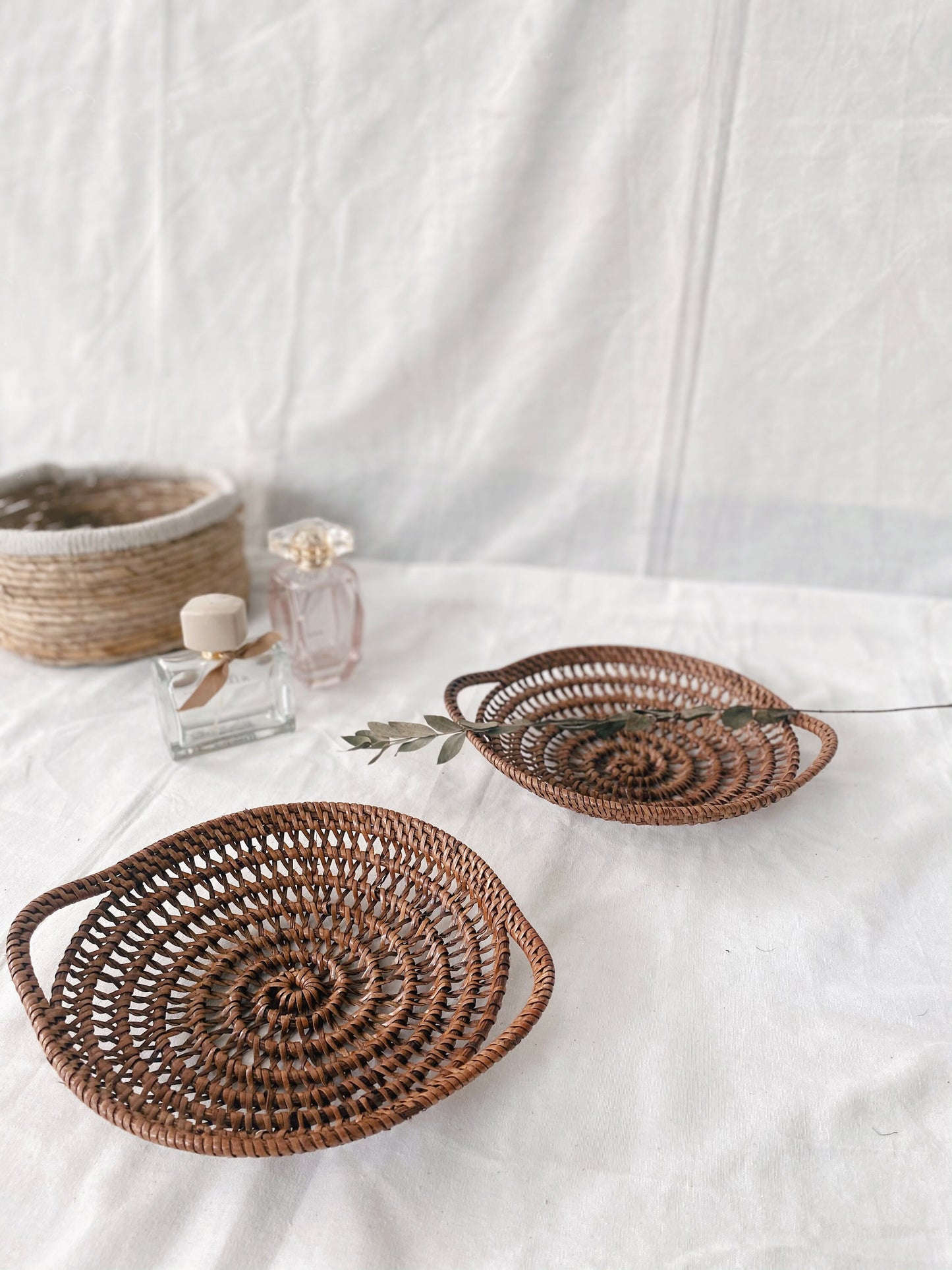 Rattan Net Tray