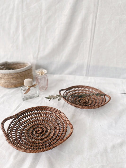 Rattan Net Tray