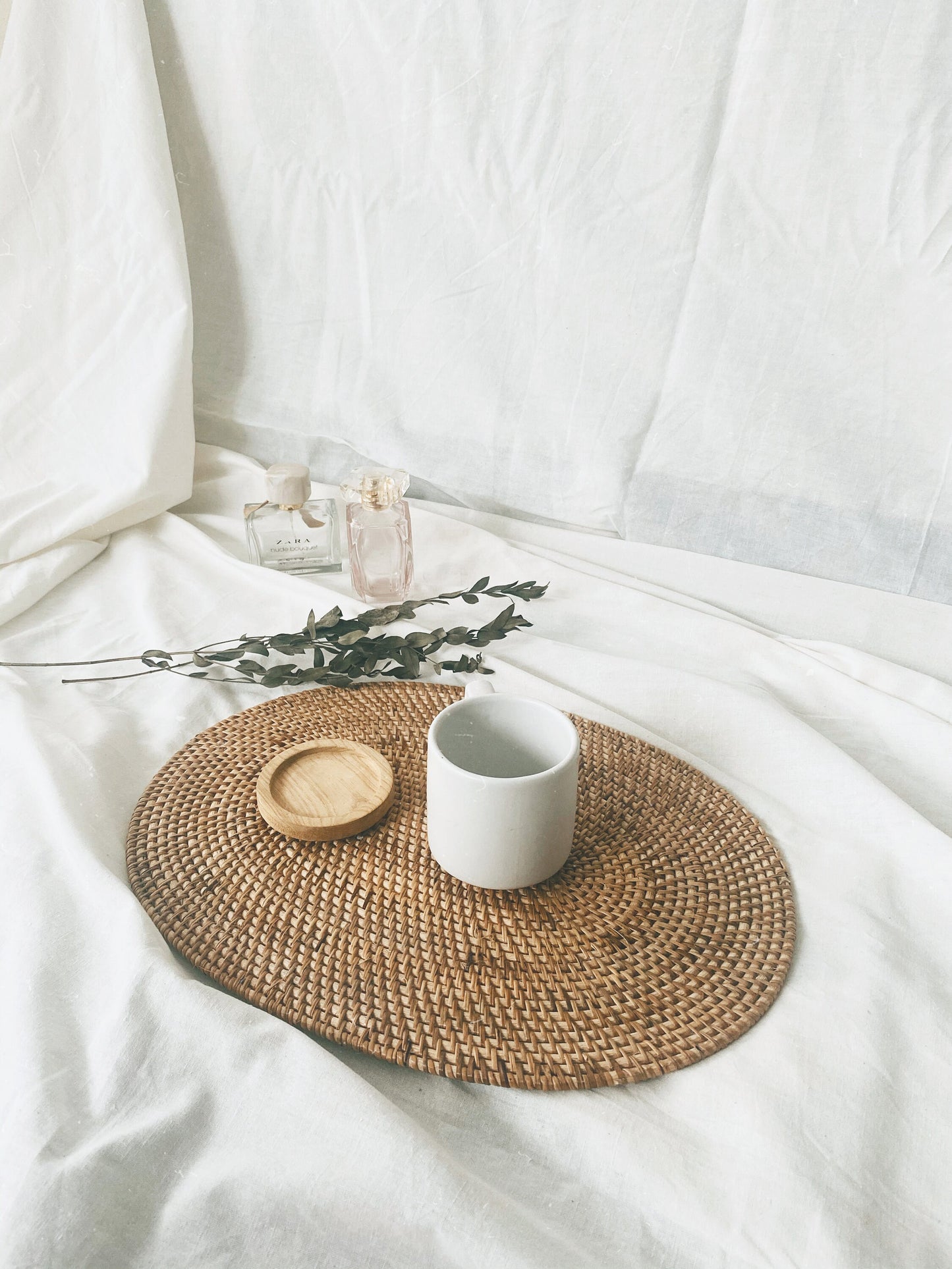 Natural Oval Rattan Placemats