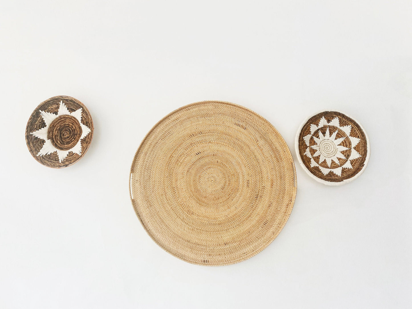 Big Round Rattan Wall Decoration